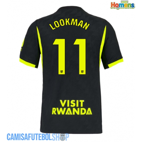 Camisa de time de futebol Atletico Madrid Ademola Lookman #11 Replicas 2º Equipamento 2026-27 Manga Curta